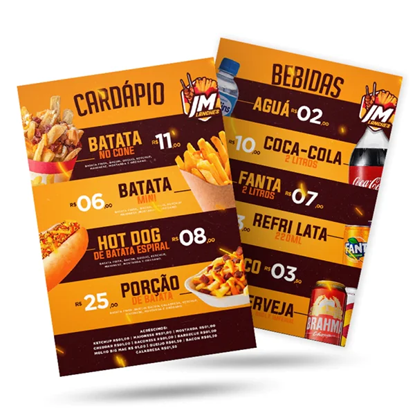 Cardápio